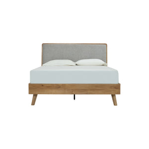 Cama Queen Toronto en walnut Tennessee