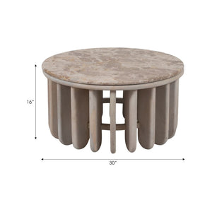 Mesa de centro Wood & Marble