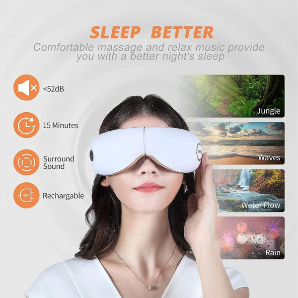 Masajeador de ojos plegable