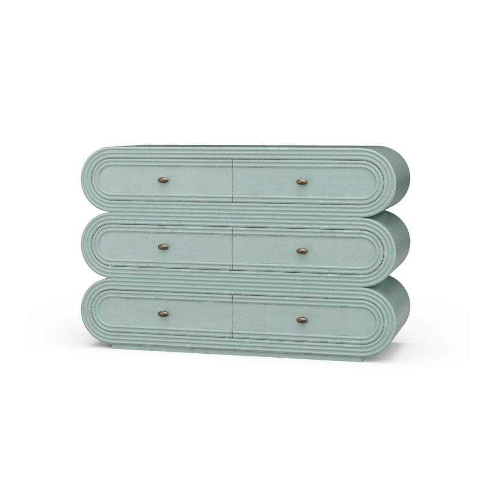 Gavetero Ovalado de 6 Gavetas