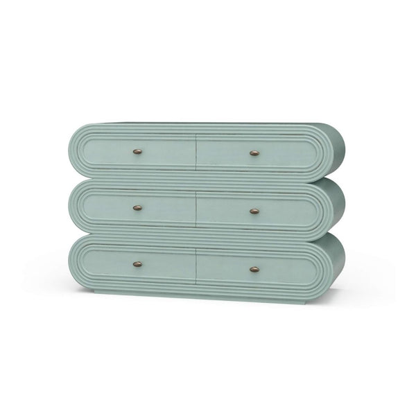 Gavetero Ovalado de 6 Gavetas