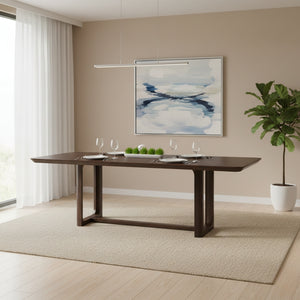 Mesa de Comedor Corte – Dark Walnut