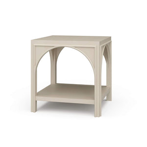 Mesa Auxiliar Vannes Cuadrada en Putty