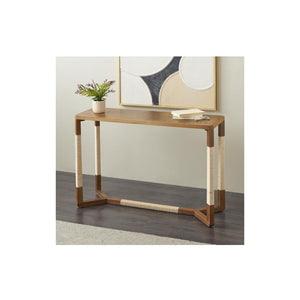 Mesa Consola de madera marrón