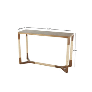 Mesa Consola de madera marrón