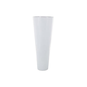 Jarrón Decorativo de Piso Blanco