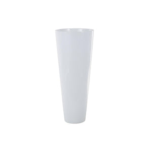 Jarrón Decorativo de Piso Blanco