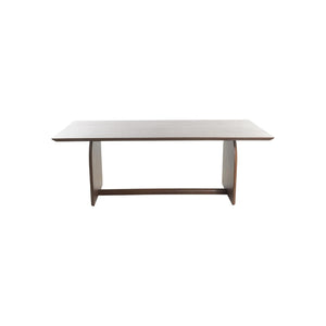 Mesa de comedor en madera de mango con patas arqueadas – 6 puestos