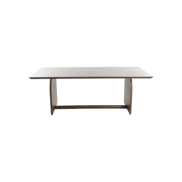 Mesa de comedor en madera de mango con patas arqueadas – 6 puestos