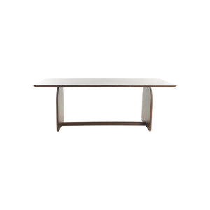 Mesa de comedor en madera de mango con patas arqueadas – 6 puestos