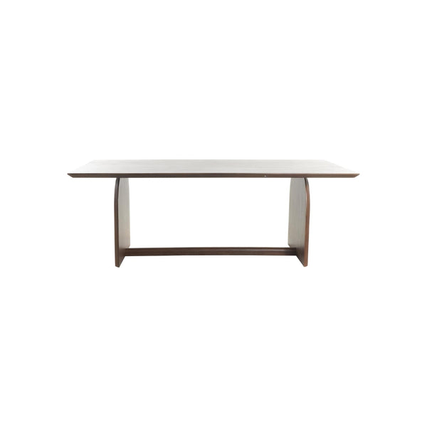 Mesa de comedor en madera de mango con patas arqueadas – 6 puestos