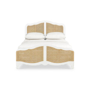 Cama Queen Covington en Rattan