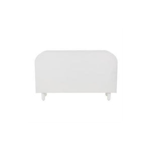 Consola Geométrica Blanca con 2 Cajones