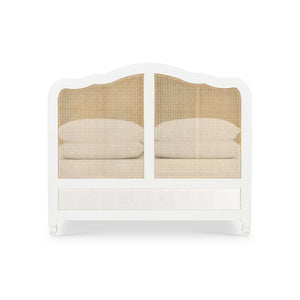 Cama Queen Covington en Rattan