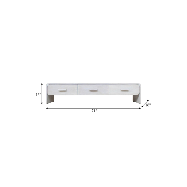 Mueble TV White/Wash