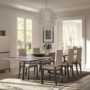 Silla de comedor Kali en eco leather taupe