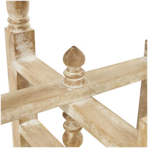 Mesa Lateral Redonda Farmhouse Crema – Grayson Lane