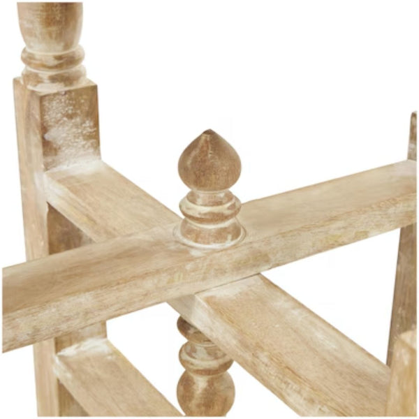 Mesa Lateral Redonda Farmhouse Crema – Grayson Lane