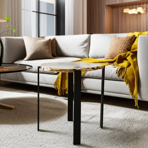 Mesa auxiliar Raw Edge Agate