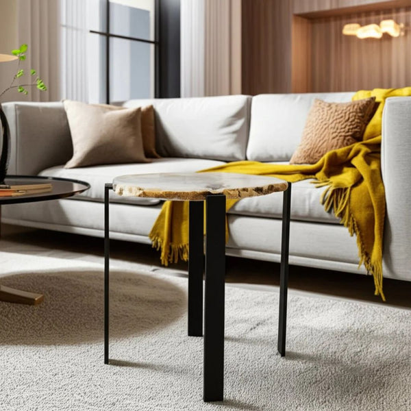 Mesa auxiliar Raw Edge Agate