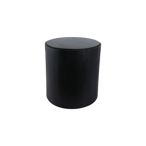 Mesa Latera T/Marmol Negra/Blanco