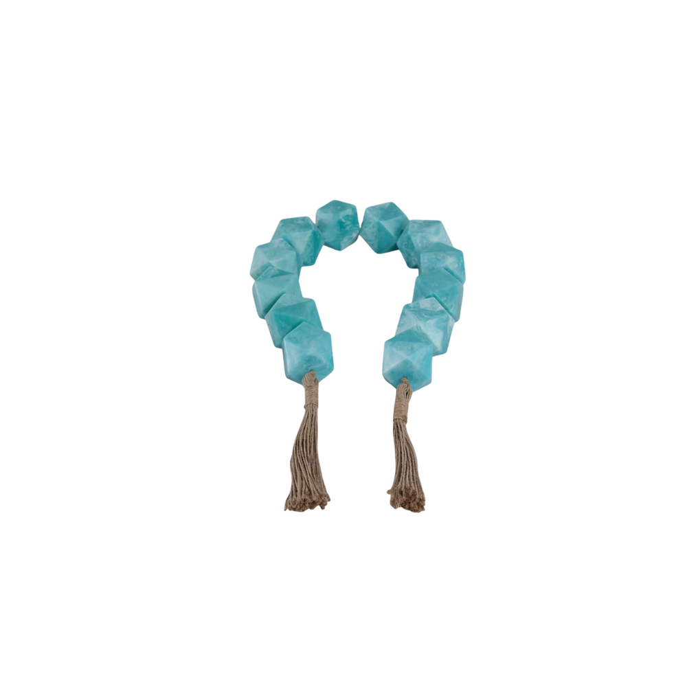 Adorno de Mesa Garland Blue