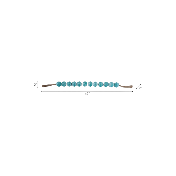 Adorno de Mesa Garland Blue