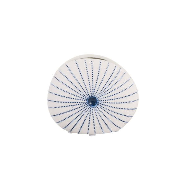 Florero de Shell White/Blue