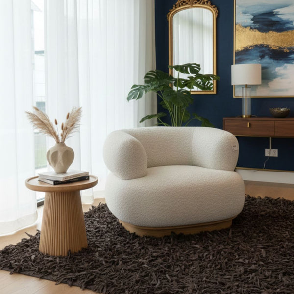 Silla Moderna con Respaldo Curvo