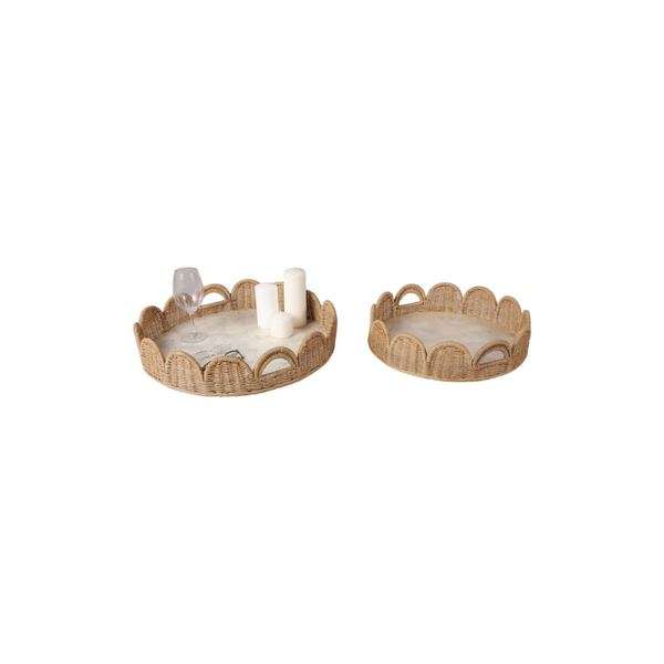 Bandeja Gde Ivory/Tan 23"