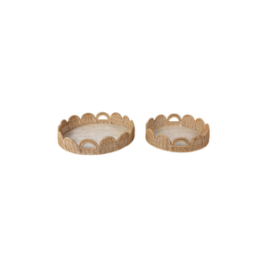 Bandeja Gde Ivory/Tan 23"