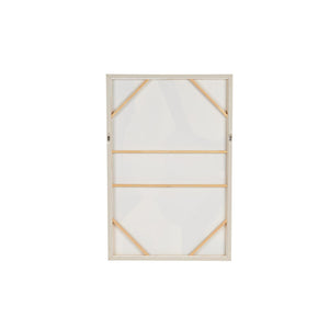 Cuadro Decorativo Abstracto en Madera con Círculos Superpuestos