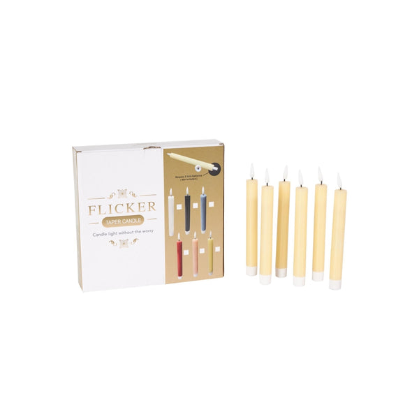 Set de Velas LED Realistas con Control Remoto