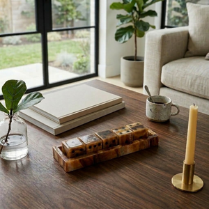 Juego de Dados Marrón