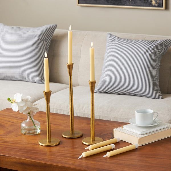 Set de Velas LED Realistas con Control Remoto