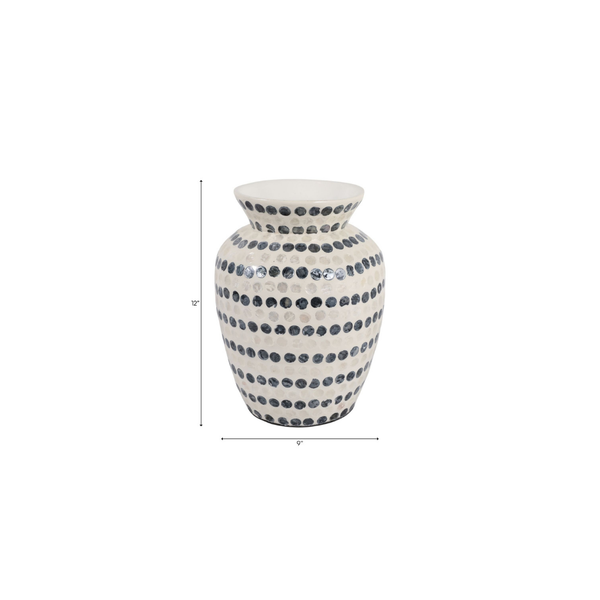 Jarron 12X9 Ivory/Blue