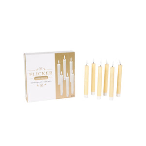 Set de Velas LED Realistas con Control Remoto