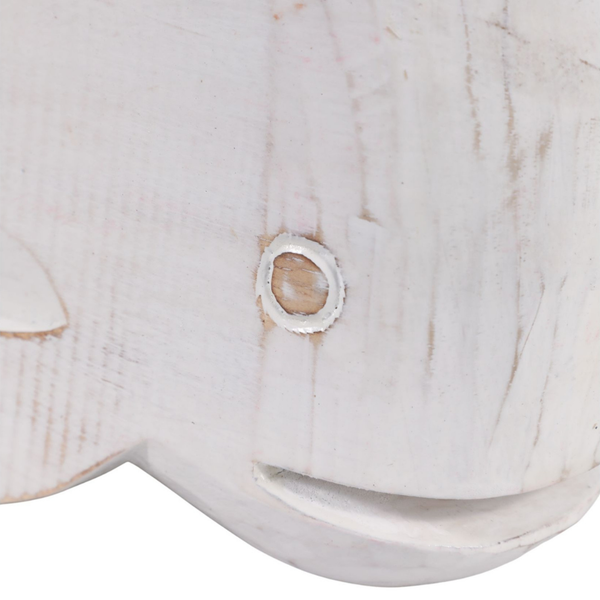 Adorno Ballena Blanco