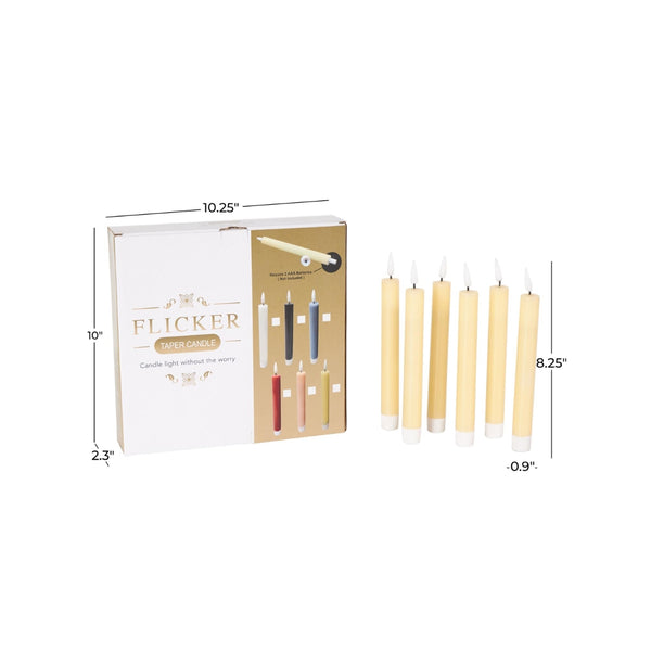 Set de Velas LED Realistas con Control Remoto