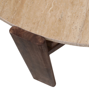 Mesa Centro Travertine (36X16)