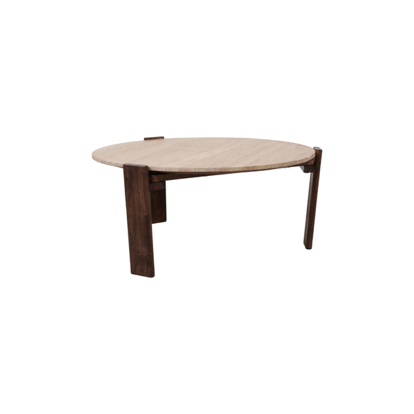 Mesa Centro Travertine (36X16)