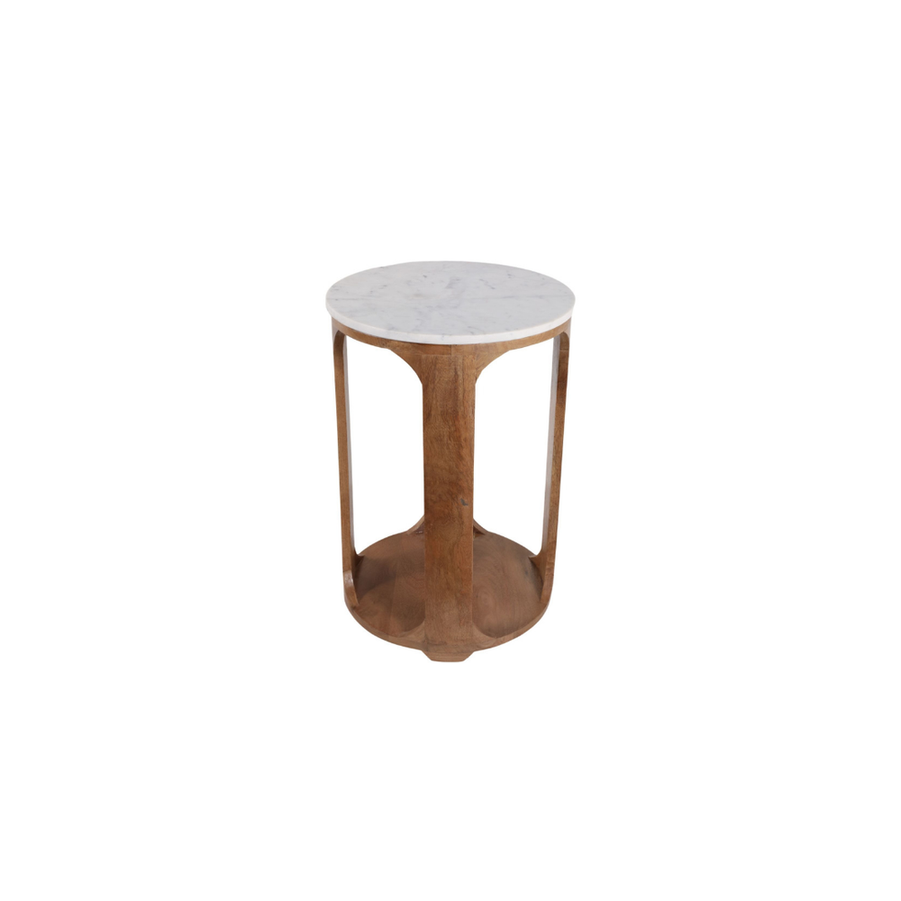 Mesa Lateral White/Brown
