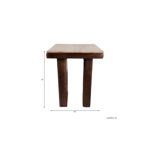 Mesa Auxiliar 21X16 Rounded edge