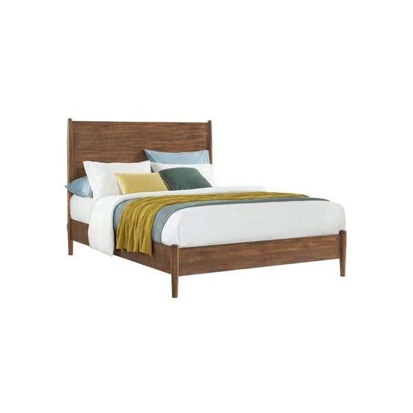Cama Queen Mid-Century Modern – Cinnamon