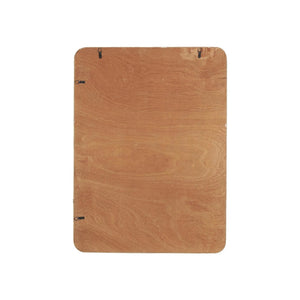 Espejo de pared tejido a mano con cuerda de yute
