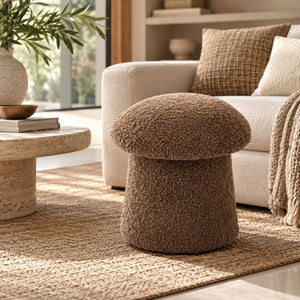 Ottoman Marron Mushroom
