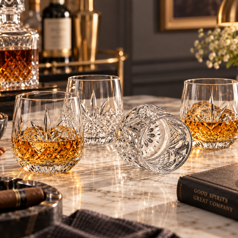 Dublin Whiskey Glass S/4, 8 OZ