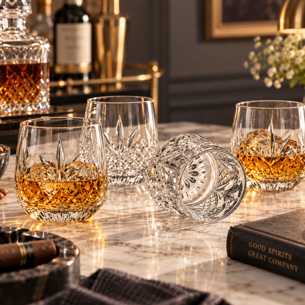 Dublin Whiskey Glass S/4, 8 OZ