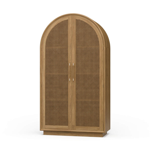 Armario Vannes con puerta de ratán