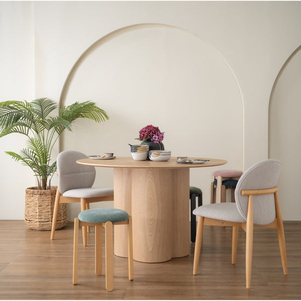Mesa de comedor redonda Zoli